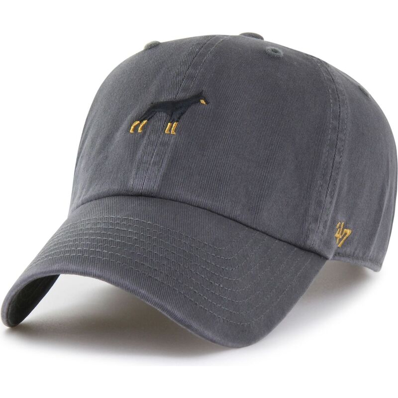 cappello-curvo-grigio-cinghia-regolabile-clean-up-base-runner-icon-dog-di-47-brand