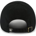 cappello-curvo-nero-cinghia-regolabile-clean-up-dei-anaheim-ducks-nhl-di-47-brand