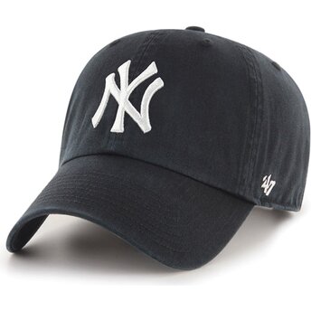 Cappello curvo nero cinghia regolabile dei New York Yankees MLB di 47 Brand
