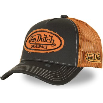 Cappello curvo nero snapback URB05 di Von Dutch