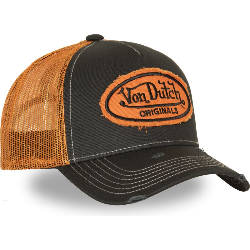 cappello-curvo-nero-snapback-urb05-di-von-dutch
