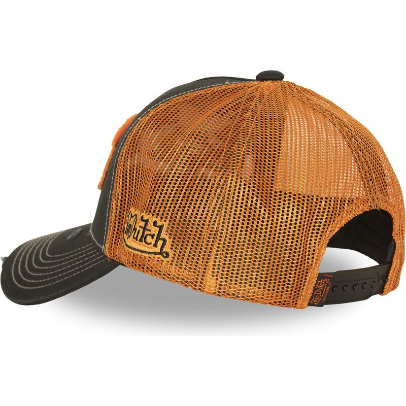 cappello-curvo-nero-snapback-urb05-di-von-dutch
