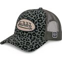 cappello-curvo-leopardato-snapback-vekle-di-von-dutch