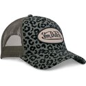 cappello-curvo-leopardato-snapback-vekle-di-von-dutch