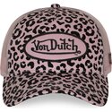 cappello-curvo-leopardato-snapback-rosa-verle-di-von-dutch