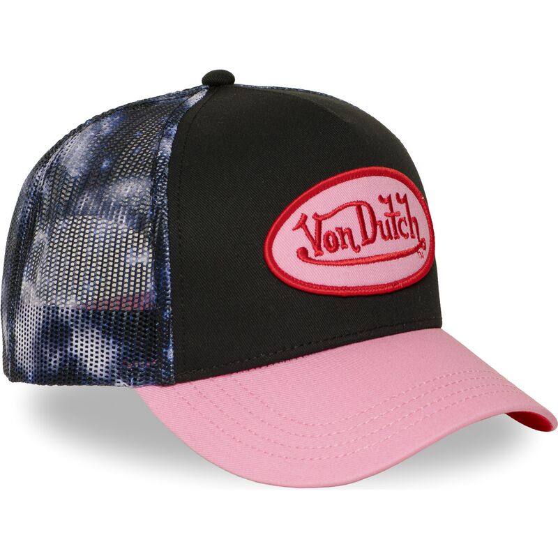 cappello-curvo-multicolore-snapback-space-di-von-dutch