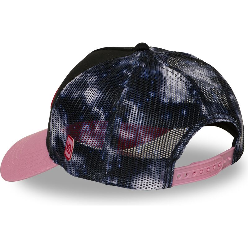 cappello-curvo-multicolore-snapback-space-di-von-dutch