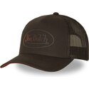 cappello-curvo-marrone-snapback-log24-di-von-dutch
