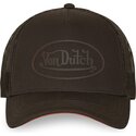 cappello-curvo-marrone-snapback-log24-di-von-dutch