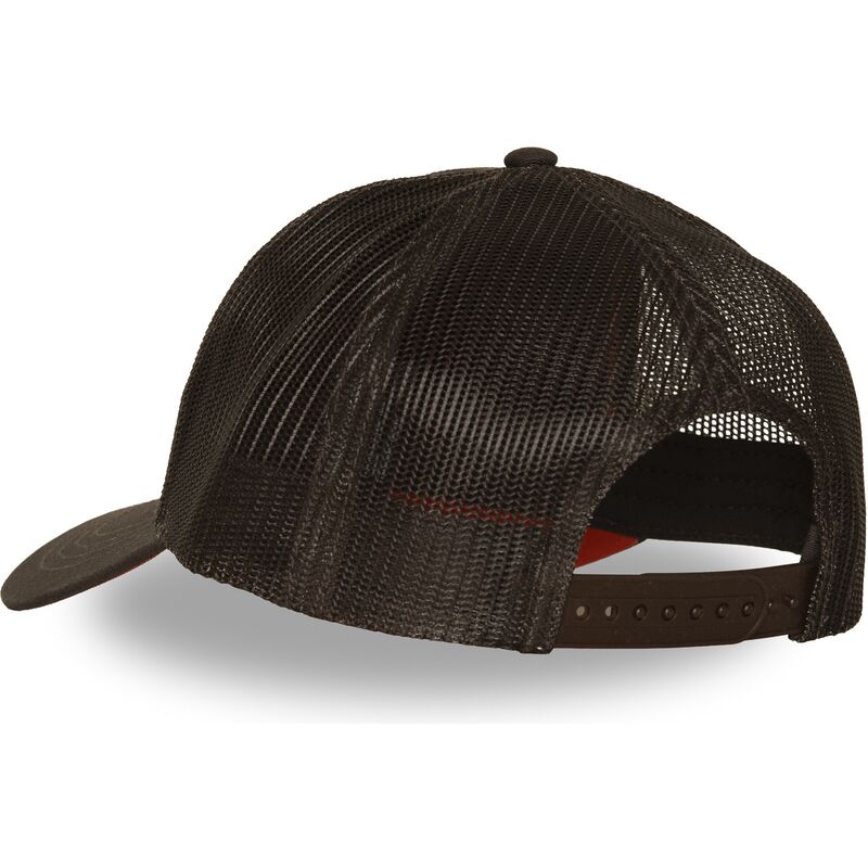 cappello-curvo-marrone-snapback-log24-di-von-dutch