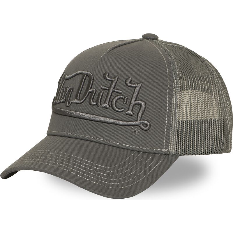 cappello-curvo-grigio-snapback-emb08-di-von-dutch
