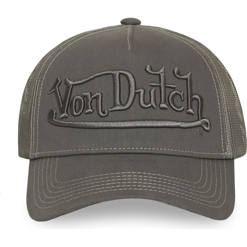 cappello-curvo-grigio-snapback-emb08-di-von-dutch