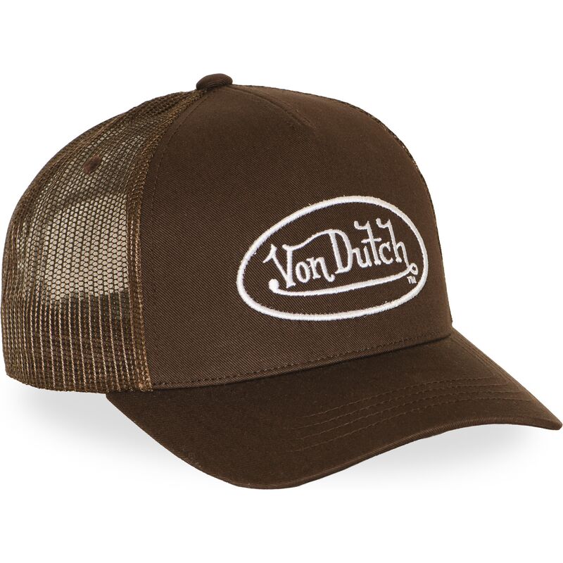 cappello-curvo-marrone-cinghia-regolabile-lofb51-di-von-dutch cappello-curvo-marrone-cinghia-regolabile-lofb51-di-von-dutch