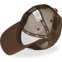 cappello-curvo-marrone-cinghia-regolabile-lofb51-di-von-dutch