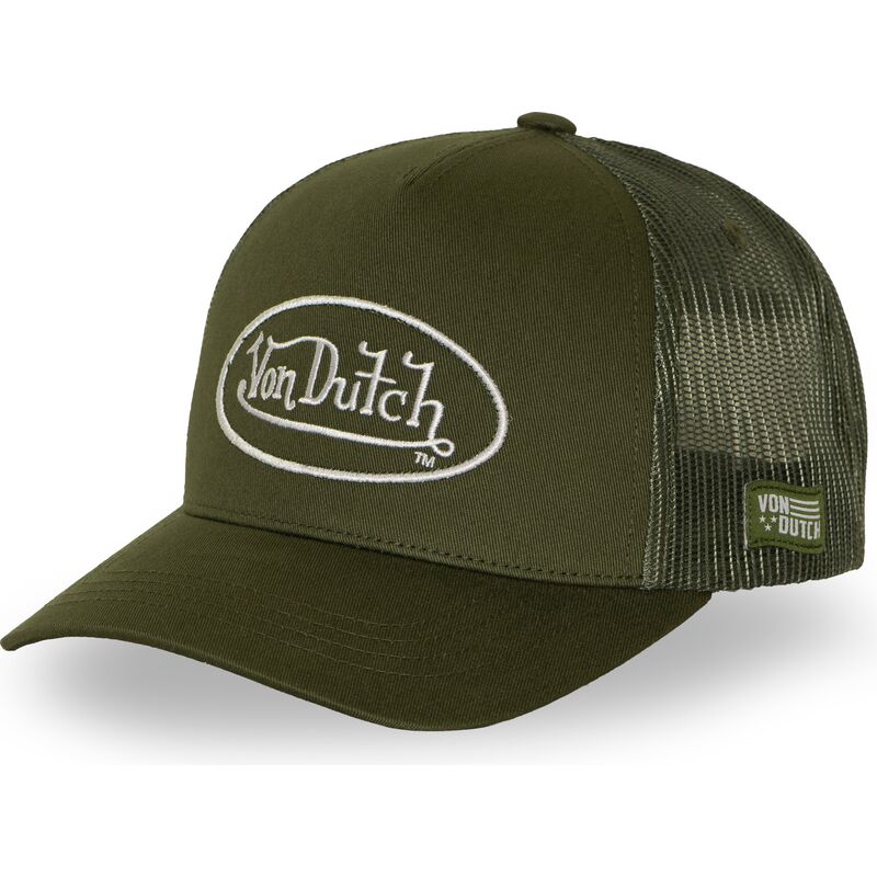 cappello-curvo-verde-cinghia-regolabile-lofb52-di-von-dutch cappello-curvo-verde-cinghia-regolabile-lofb52-di-von-dutch