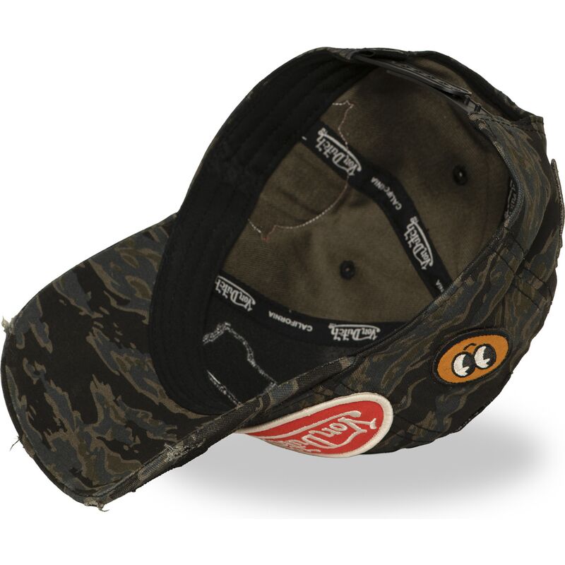cappello-curvo-mimetizzazione-snapback-kamo02-di-von-dutch cappello-curvo-mimetizzazione-snapback-kamo02-di-von-dutch