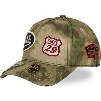 Cappello curvo mimetizzazione snapback KAMO04 di Von Dutch