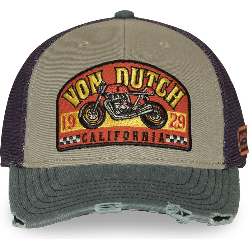 cappello-curvo-multicolore-snapback-sem18-di-von-dutch