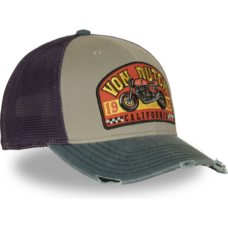 cappello-curvo-multicolore-snapback-sem18-di-von-dutch