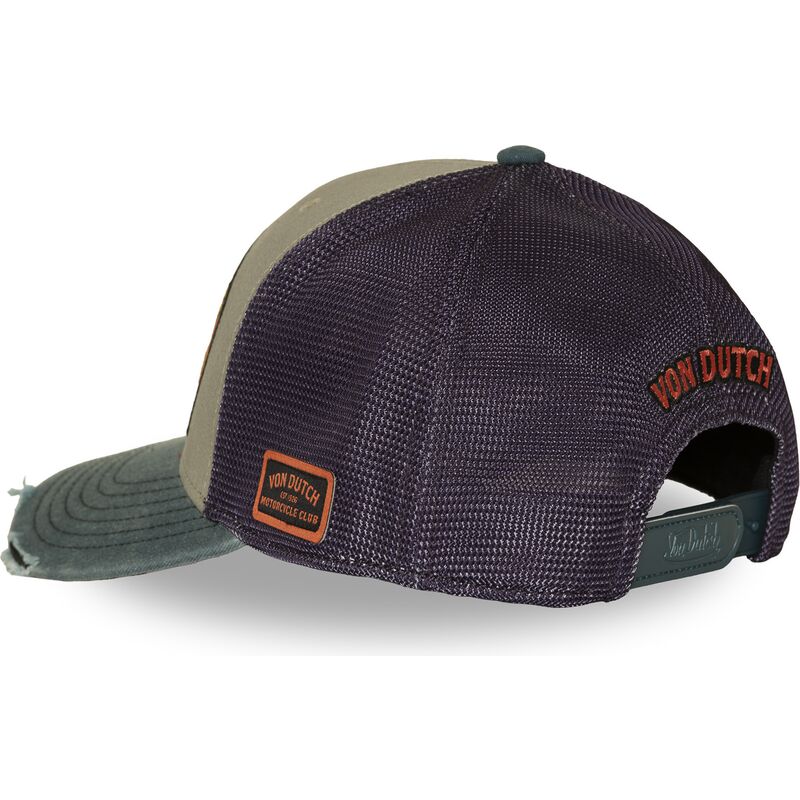 cappello-curvo-multicolore-snapback-sem18-di-von-dutch