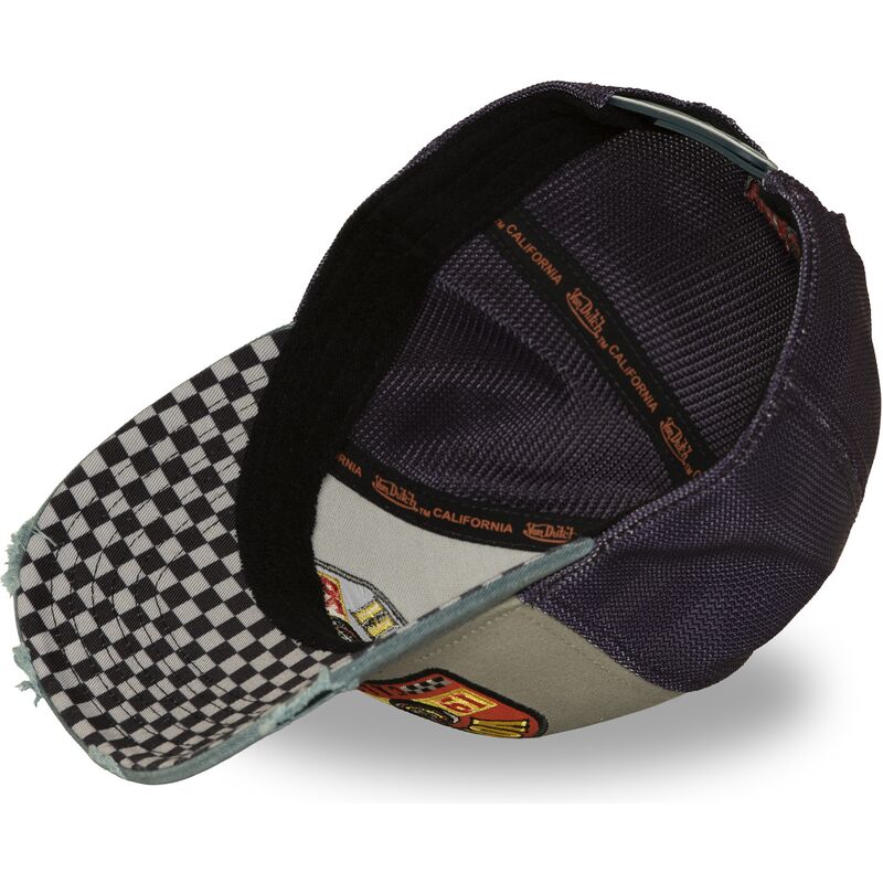 cappello-curvo-multicolore-snapback-sem18-di-von-dutch