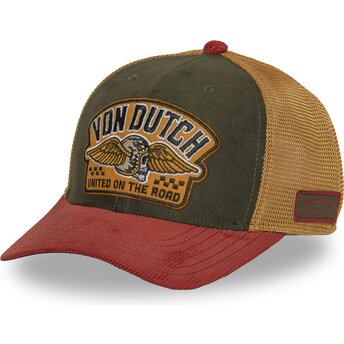 Cappello curvo multicolore snapback SEM19 di Von Dutch