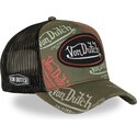 cappello-curvo-verde-snapback-cafe12-di-von-dutch