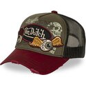 cappello-curvo-multicolore-snapback-patches17-di-von-dutch