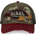 cappello-curvo-multicolore-snapback-patches17-di-von-dutch