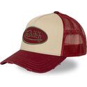 cappello-curvo-rosso-snapback-used-16-di-von-dutch