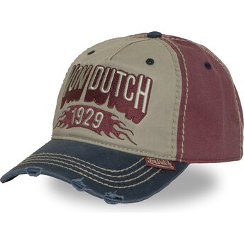 Cappello curvo multicolore cinghia regolabile RETRO15 di...