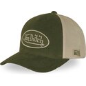 cappello-curvo-verde-cinghia-regolabile-lof-b47-di-von-dutch