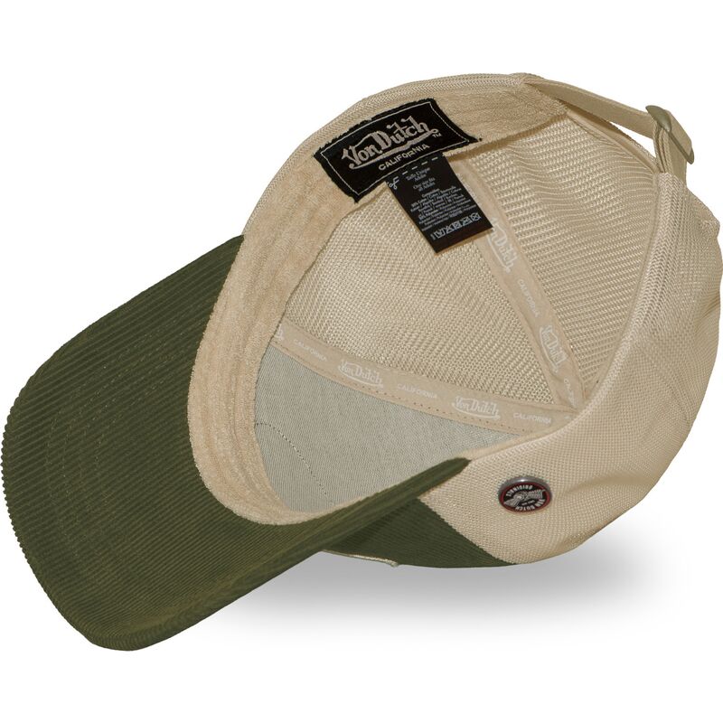 cappello-curvo-verde-cinghia-regolabile-lof-b47-di-von-dutch cappello-curvo-verde-cinghia-regolabile-lof-b47-di-von-dutch