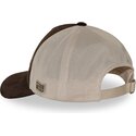 cappello-curvo-marrone-cinghia-regolabile-lof-b49-di-von-dutch