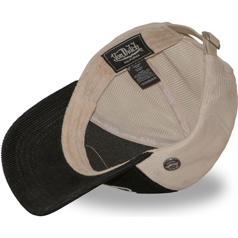 cappello-curvo-nero-cinghia-regolabile-lof-b50-di-von-dutch cappello-curvo-nero-cinghia-regolabile-lof-b50-di-von-dutch