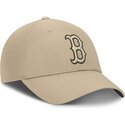 cappello-curvo-beige-cinghia-regolabile-club-structured-uv-poly-ripstop-dei-boston-red-sox-mlb-di-nike