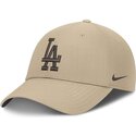 cappello-curvo-beige-cinghia-regolabile-club-structured-uv-poly-ripstop-dei-los-angeles-dodgers-mlb-di-nike
