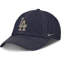 cappello-curvo-blu-marino-cinghia-regolabile-fathers-day-club-unstructured-organic-cotton-dei-los-angeles-dodgers-mlb-di-nike
