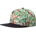 cappello-piatto-verde-snapback-woven-jungle-di-djinns