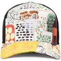 cappello-curvo-multicolore-snapback-hft-bali-shirt-di-djinns