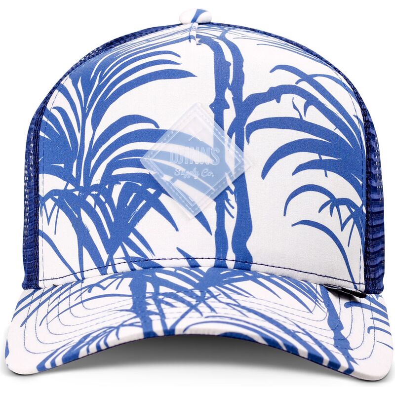 cappello-curvo-blu-snapback-hft-allover-palm-di-djinns cappello-curvo-blu-snapback-hft-allover-palm-di-djinns