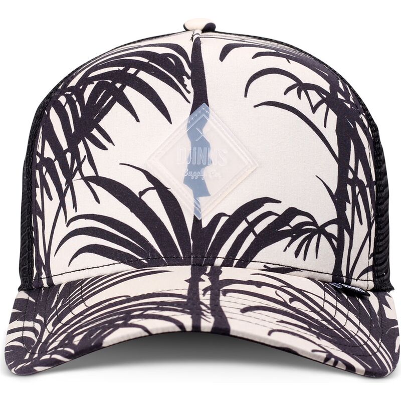 cappello-curvo-nero-snapback-hft-allover-palm-di-djinns cappello-curvo-nero-snapback-hft-allover-palm-di-djinns