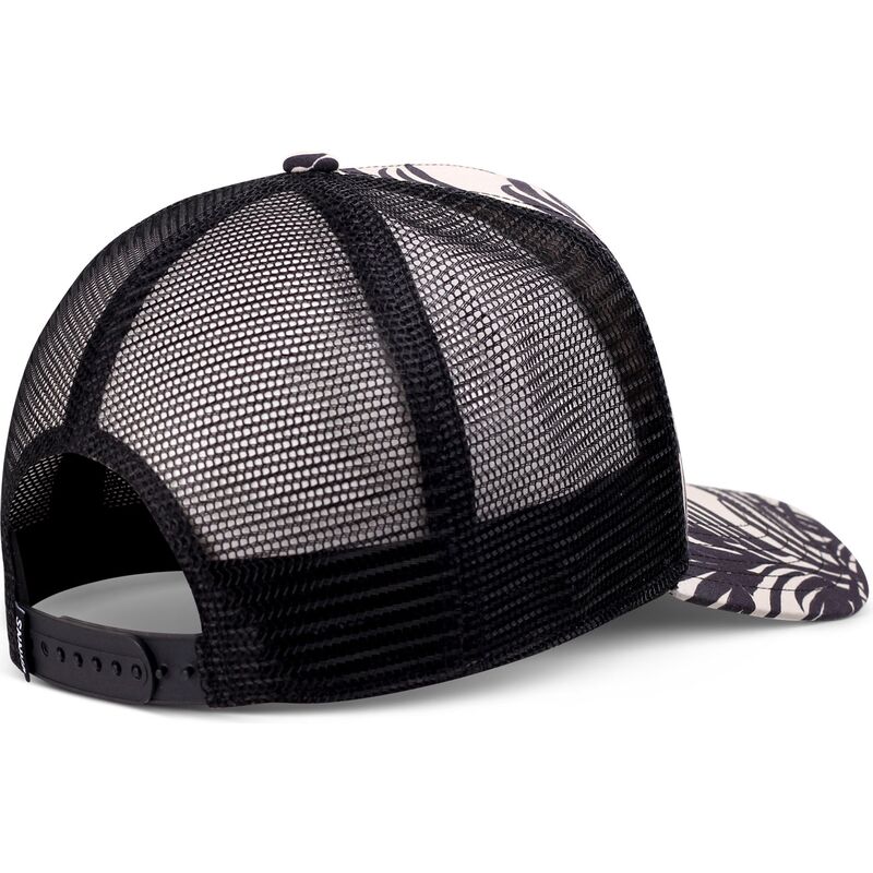 cappello-curvo-nero-snapback-hft-allover-palm-di-djinns cappello-curvo-nero-snapback-hft-allover-palm-di-djinns