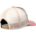cappello-curvo-marrone-snapback-rosa-hft-lazy-bird-di-djinns