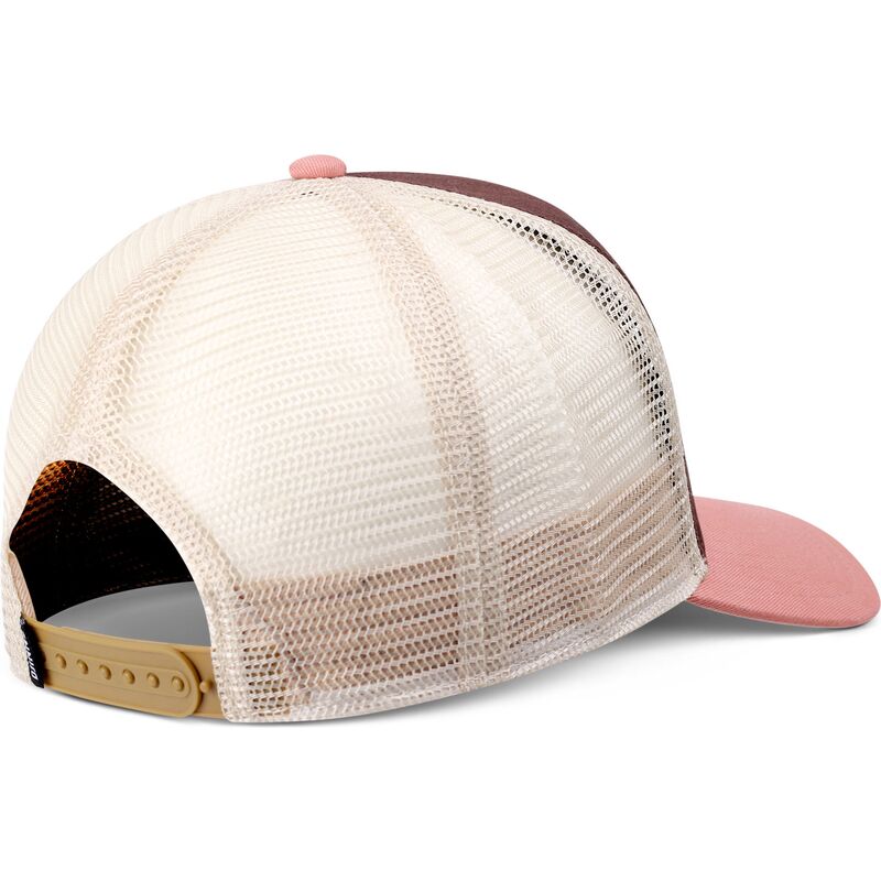 cappello-curvo-marrone-snapback-rosa-hft-lazy-bird-di-djinns cappello-curvo-marrone-snapback-rosa-hft-lazy-bird-di-djinns