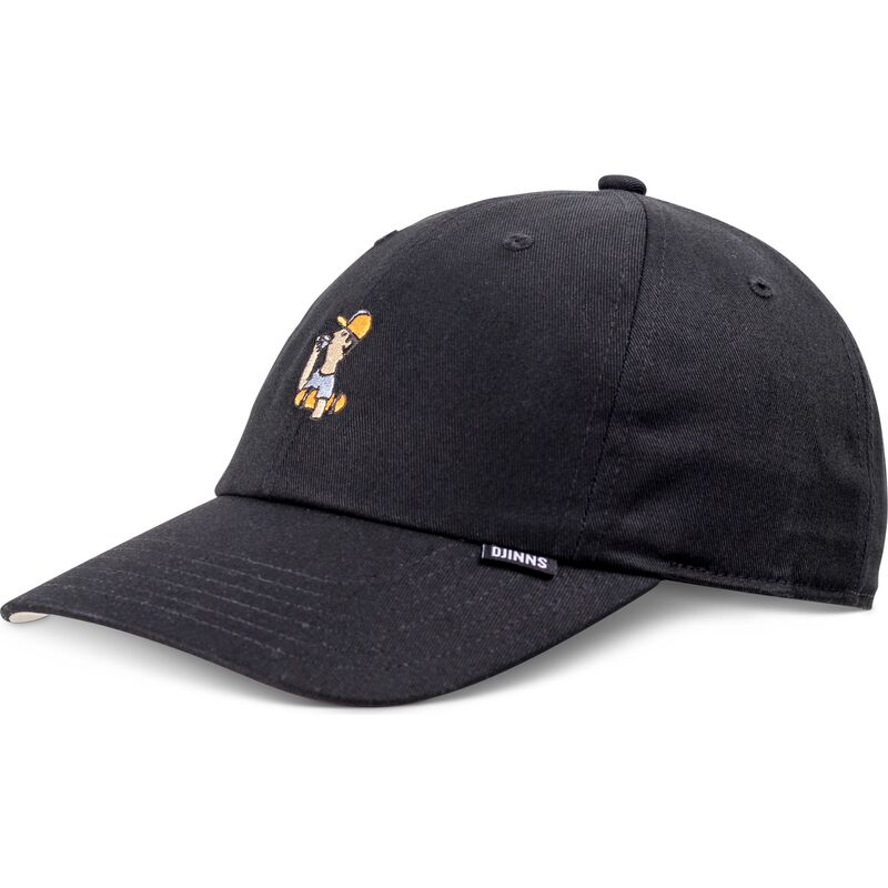 cappello-curvo-nero-cinghia-regolabile-skaterboy-di-djinns