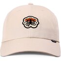 cappello-curvo-beige-cinghia-regolabile-rose-kraken-di-djinns
