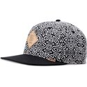 cappello-piatto-nero-snapback-gothic-freestyle-di-djinns