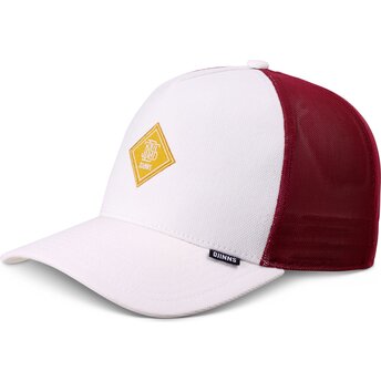 Cappello curvo bianco snapback HFT FineFine Mesh di Djinns