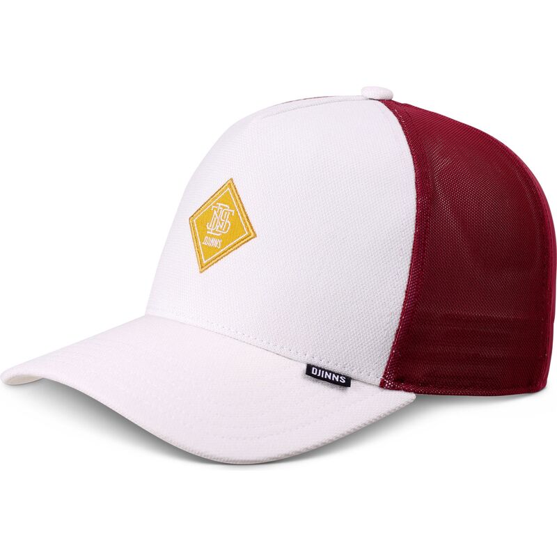 cappello-curvo-bianco-snapback-hft-finefine-mesh-di-djinns cappello-curvo-bianco-snapback-hft-finefine-mesh-di-djinns